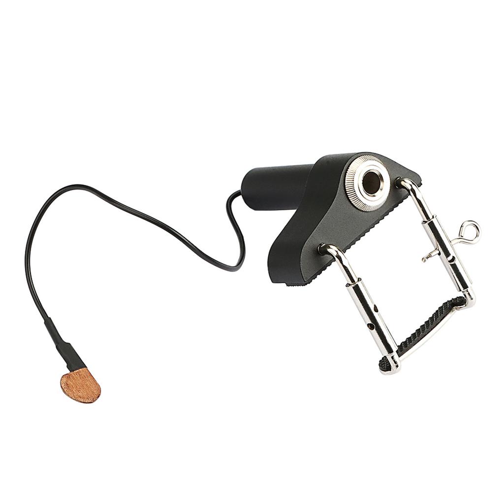 Portable Piezo Violin Pickup Acoustic Sound Violin Bridge Pickup Musical Instrument Pickup for String Instrument Violin