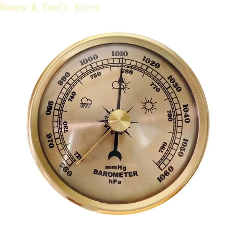 

Barometer, Temperature And Humidity Gauge, Elegant Weather Forecast Tool, Wall Mounted Decor Itemation, 990-1030Hpa, 960-990Hpa
