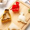 Stainless Steel Sandwich Cutting Mold Multi-purpose with Hand Guard Toast Fruit Chopper Mould Baking Tools Portable