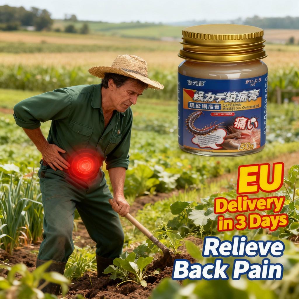 Natural Herbal Back Balm - Non-Irritating Rapid Relief