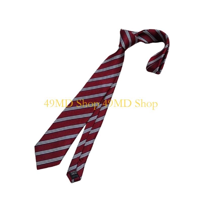 49MD Unisex Neck Tie JK Stripes Tie Neckwear For Professional Suit Outfit Enhancement