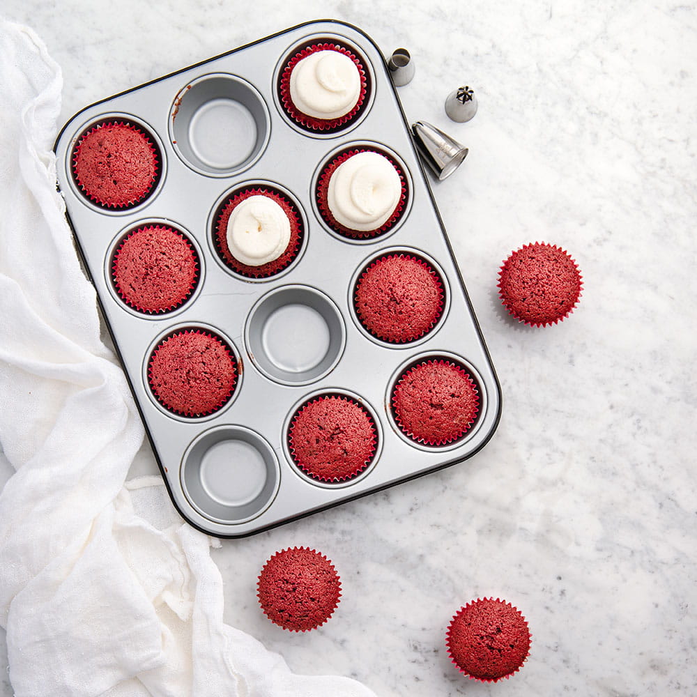 Forma Metalowa Do Muffinów 12 Gniazda Decora Blacha Do Pieczenia Premium