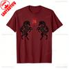 Chinese of The Horse Lunar New Year 2026 Graphic TShirt Unisex High Quality Crewneck Casual Style Cotton Tops Tee Shirt Short