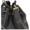Auth CHANEL Drawstring Shoulder Bag Caviar Skin Coco Mark ch66170cc