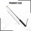 Handheld Flag Pole Stainless Steel Adjustable Telescopic Banner Pointer Nonslip Grip Portable