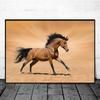 Horse Wall Art Posters Horse Running Canvas Art Print Painting Beautiful Horses Pictures for Modern Home Living Room Decoration