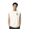 Anta Comfortable Letter Round Neck Simple Loose Versatile Sports Quick-Dry Vest Men Vests Vanilla-White 172521102-1