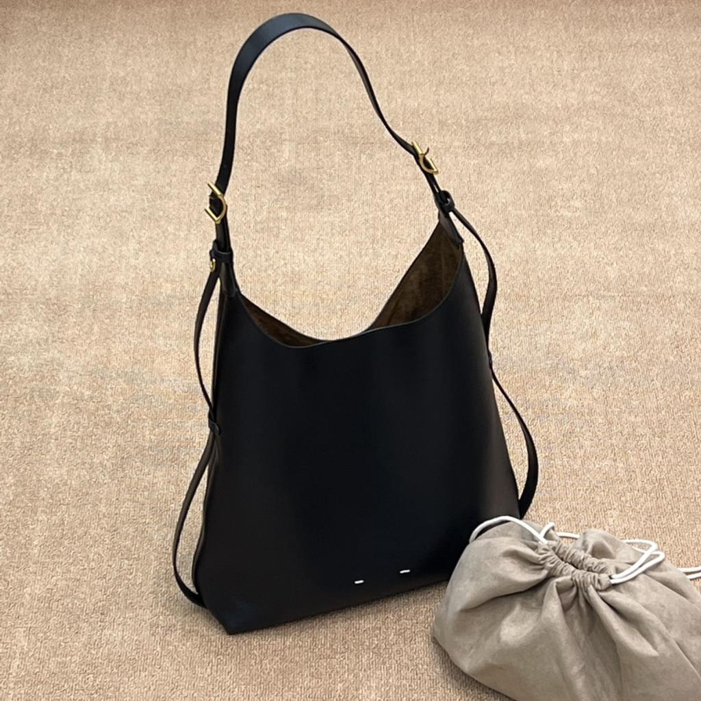 2025 N+ew casual shoulder bag leather women's bag large capacity tote bag simple trend cross-body bag source factory