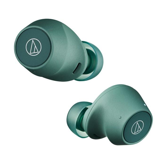 audio-technica ATH-CKS30TW+ Wireless Earbuds (Evergreen)