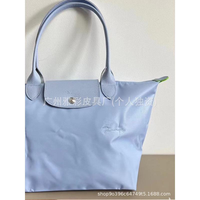High Quality Dragon Inlaid Bag Week Commemorative Embroidered Dumpling Bag Nylon Handbag Large Capacity Shoulder Tote Bag
