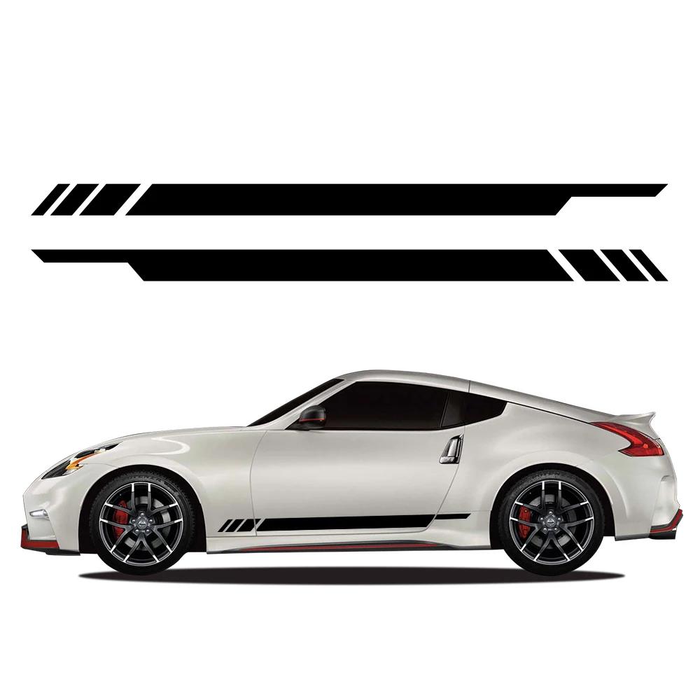 For Nissan 350Z 370Z Z-Cars Fairlady Z33 Z34 Racing Sport Car Door Side Sticker Anti Scratch Vinyl Decals Exterior Decoration