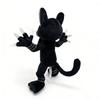 Neuankömmling: Schwarze Katze '99 Nächte im Wald' 99nights Plüschtier Niedliches Anime-Merchandise Perfekt für die Fan-Sammlung Geburtstag und Weihnachtsgeschenk