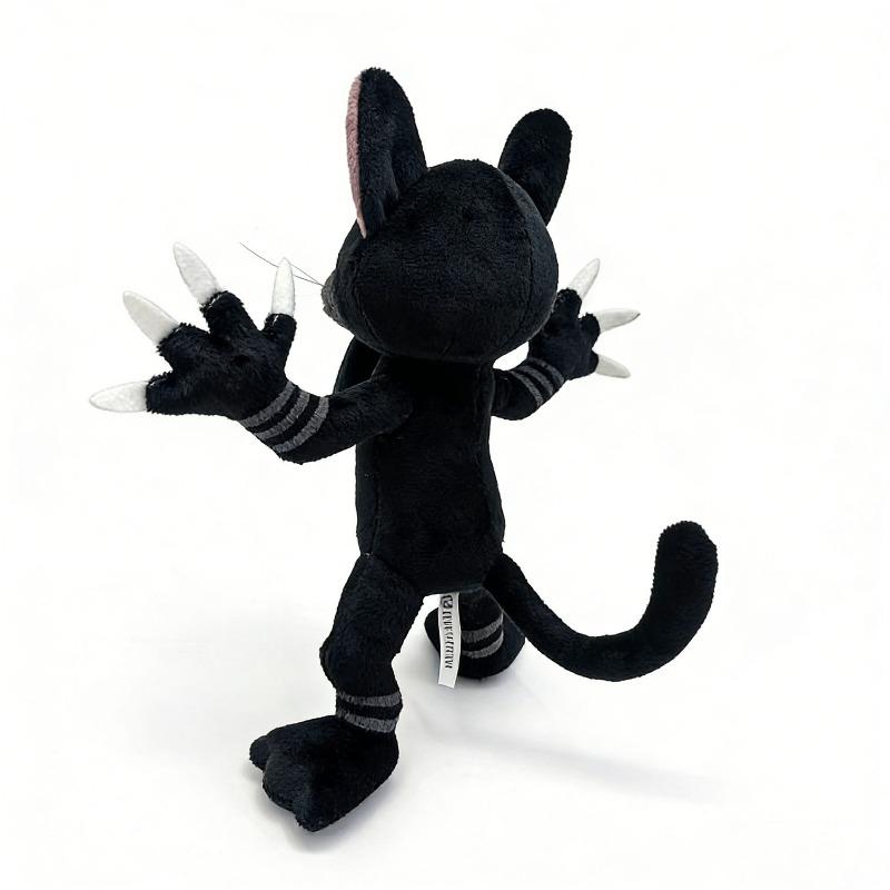 Neuankömmling: Schwarze Katze '99 Nächte im Wald' 99nights Plüschtier Niedliches Anime-Merchandise Perfekt für die Fan-Sammlung Geburtstag und Weihnachtsgeschenk