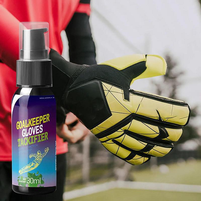 30Ml Goalkeeper Glove Baseball Replacement Glove Glue Football Grip Spray For Goalkeeping Gloves Non-Slip Enhanced Sticky 30ml