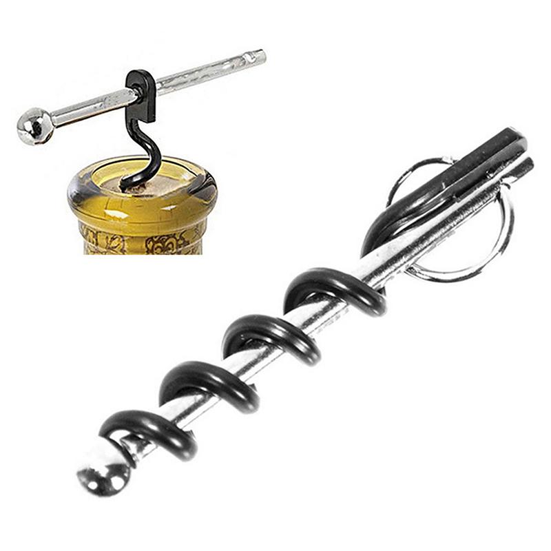 Ny Mini Vinöppnare Utomhus Vinöppnare Bärbar Nyckelring Flasköppnare Hem Kök Vinöppnare