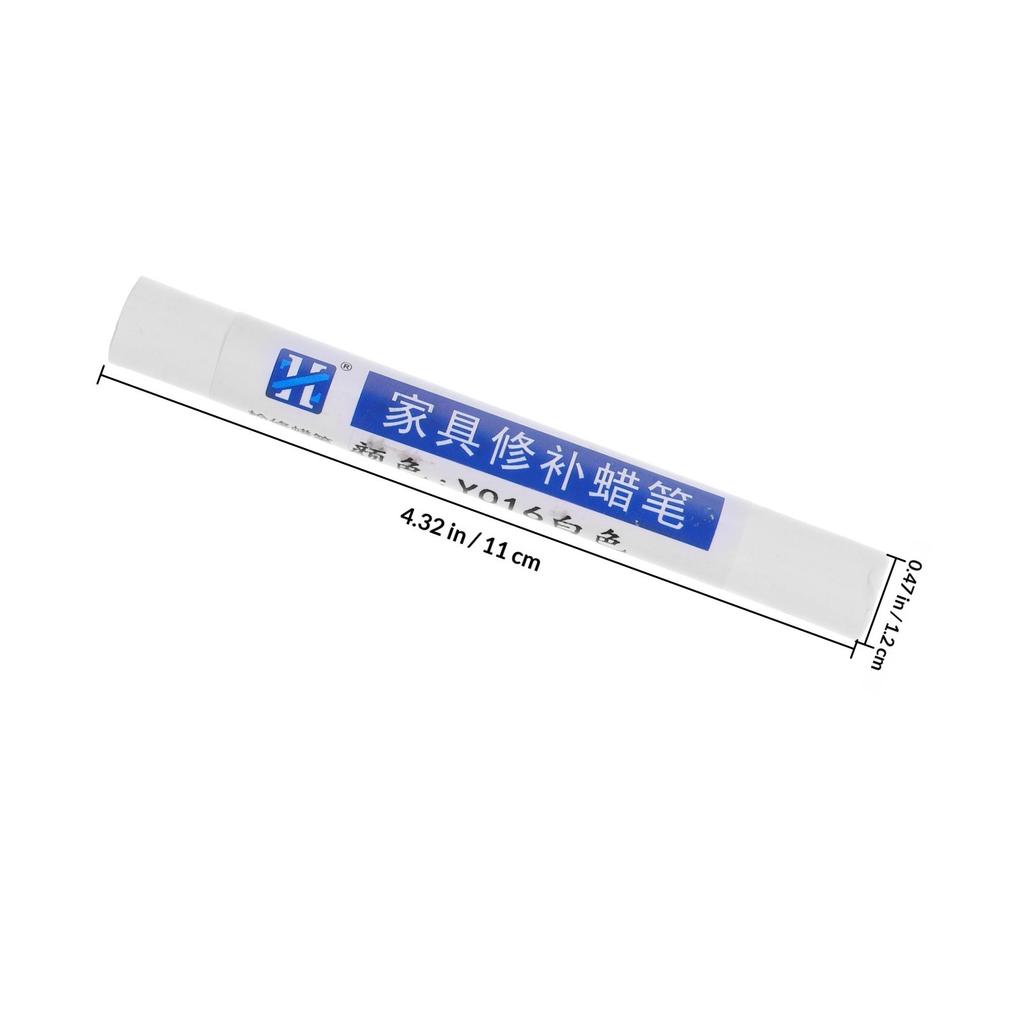 2Pcs Wood Wax Furniture Repair Marker Pen for Wood Scratch Repair Floor Door Table Restoration Stick Filler