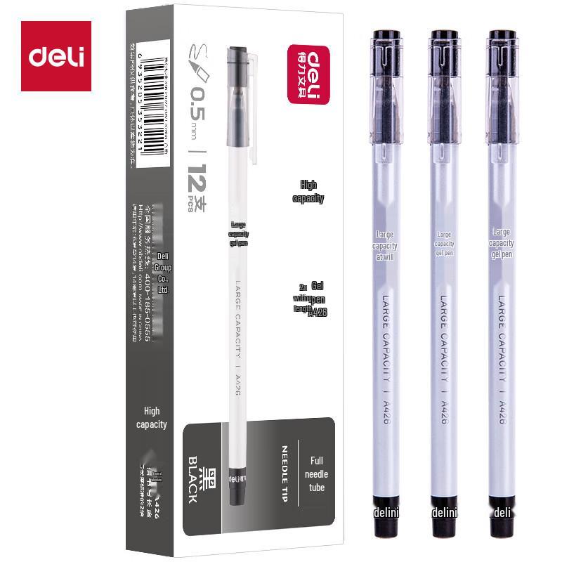 Deli A426 Juenengxie Large Capacity Gel Pen 0.5mm