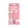Venus ComfortGlide White Tea Razor Handle (1 Pack) + Razor Blades (2 Pack)