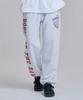 RAW LAB Boneless Wide Sweatpants (White Gray)