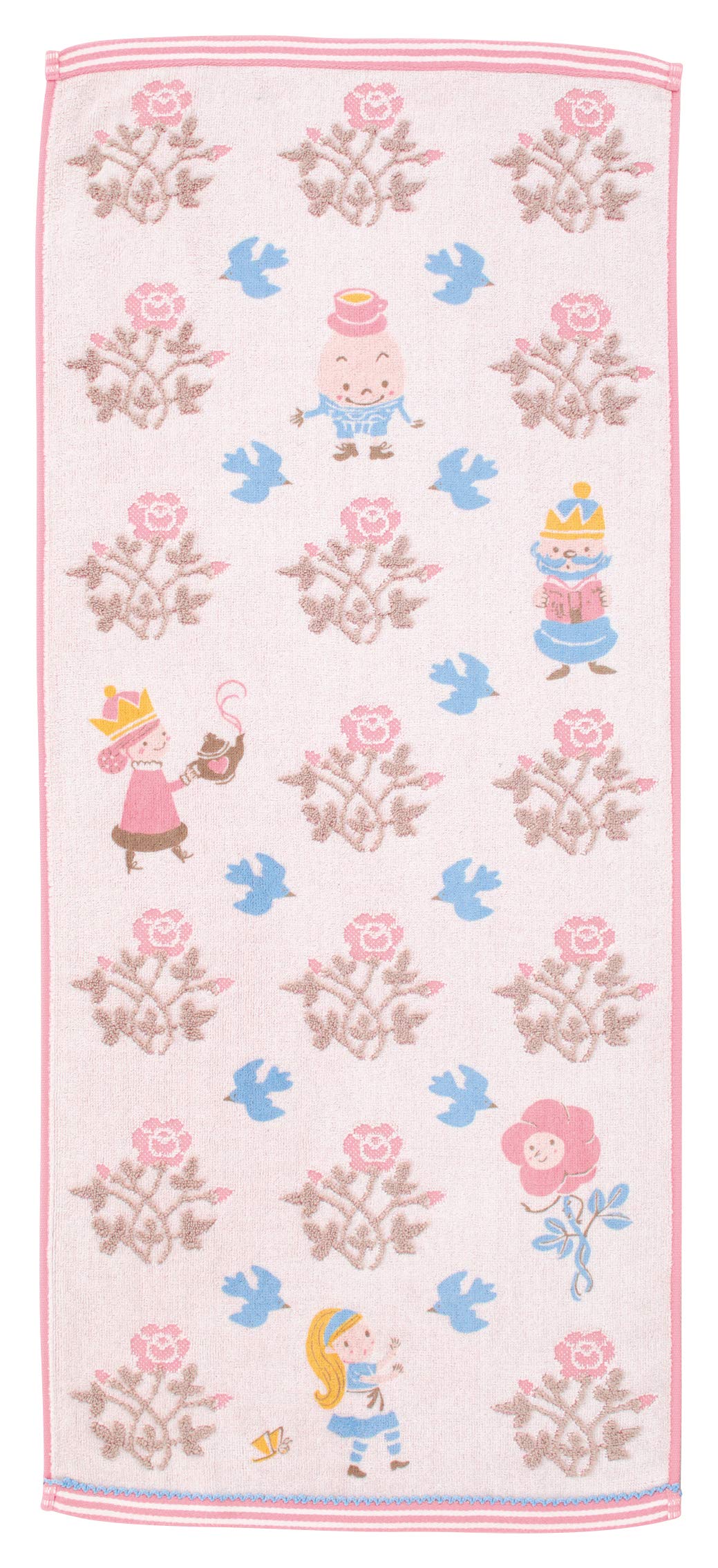 

Marushin Karel Capek Tea Shop Face Rose and 34 x 80 Product 3705015500 Towel, Alice, cm, 100% Cotton, Number