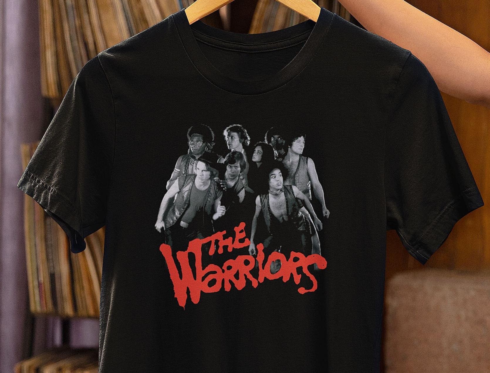 Warrior Gang Tshirt 1979 Classic Cult Movie Tshirt Mens Pure Cotton Tshirt Summer Unisex Casual Tshirt as the picture14024