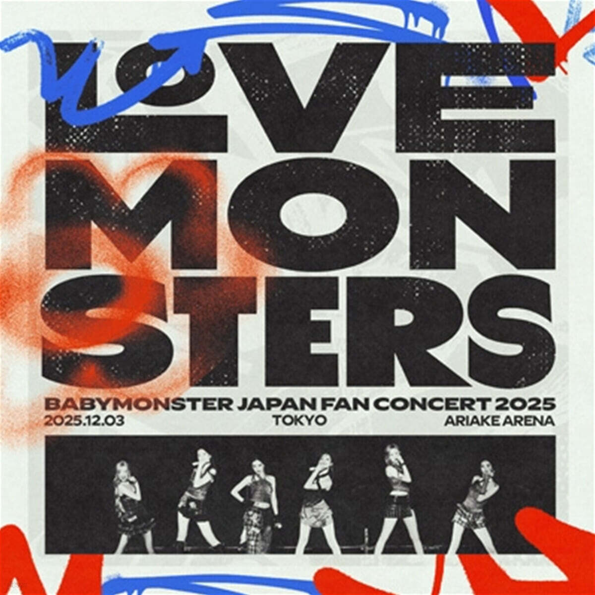 BABYMONSTER Love Monsters Japan Fan Concert 2025 Kpop Album CD Official Japan Fan Concert 2025