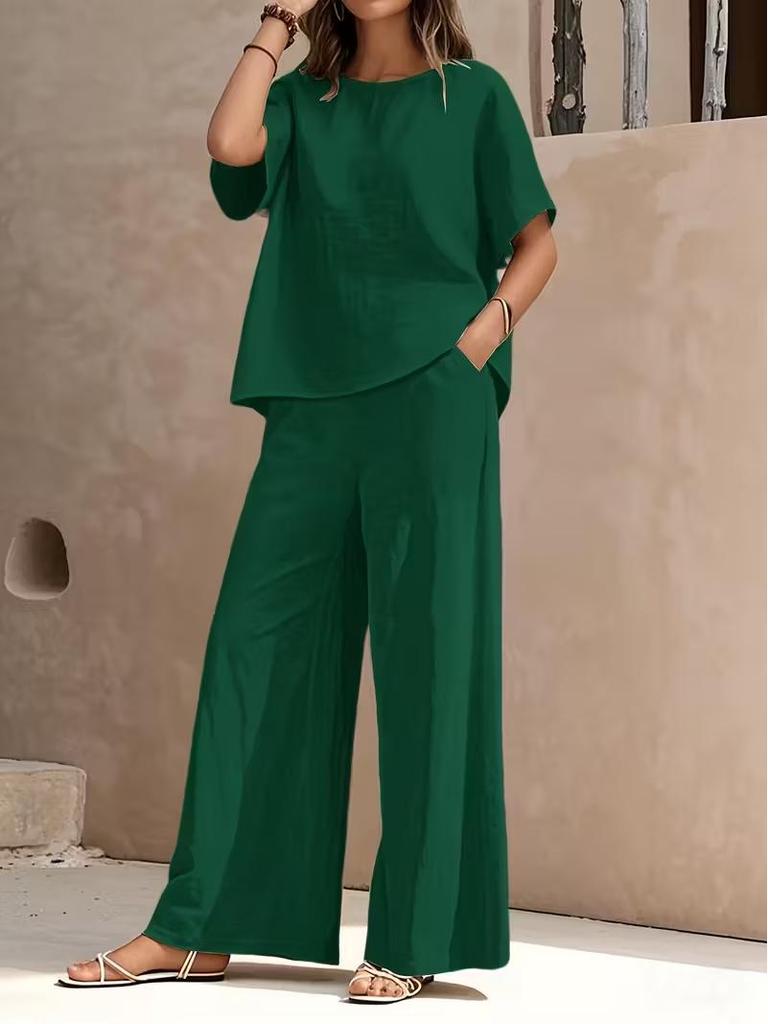 New Women's Casual Suit - Fashionable Two-Piece Set with Stylish Temperament