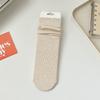 5/10 Pairs Autumn Winter Wool Socks for Women: Mid Calf Socks Fashionable Warm Versatile Pile Socks Solid Color Lace Socks Loose Fit Cashmere Socks