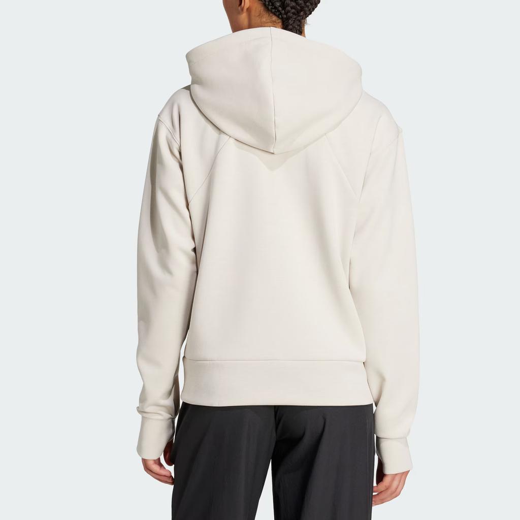 Adidas Climacool Sweatshirt Comfortable Sports Zip Hooded Jacket Women Jackets JX7318