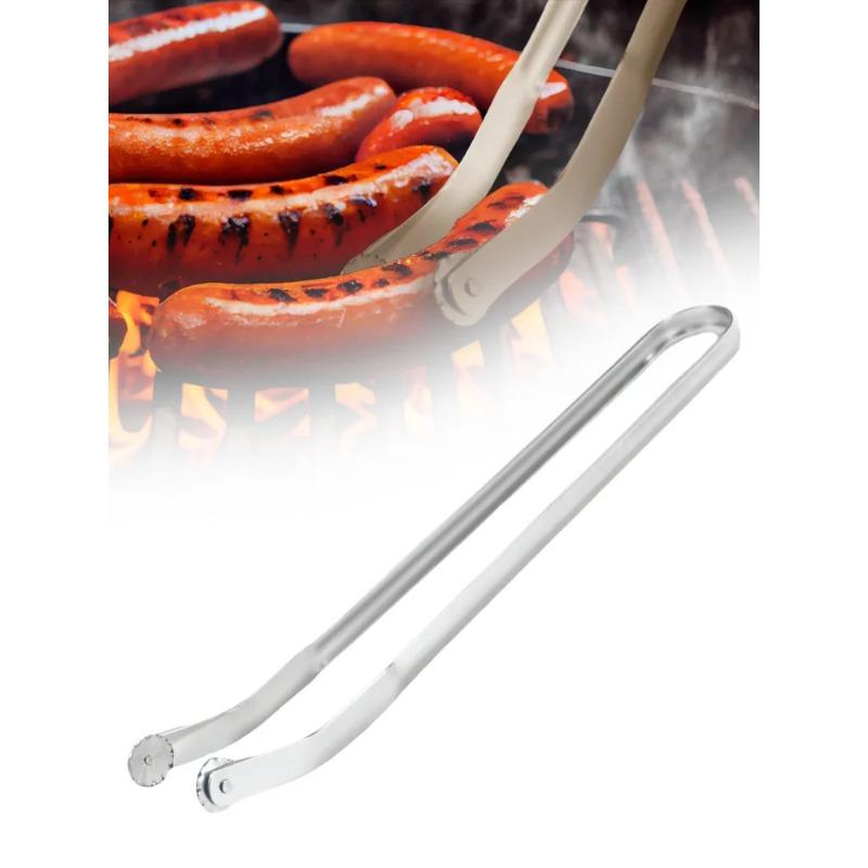BBQ Hot Dogs Turning Tongs ,BBQ Sausage Turning Tongs,Quickly and Simply Grill Delicious Sausage