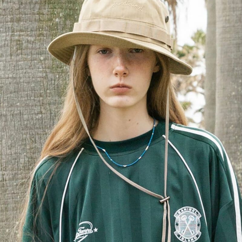 

ЗВУК ПЕСКА (UNISEX) Шапка-зайчик Шляпа сафари Бежевая (MS548BG12A) Camel