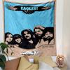 Гобелен с изображением концерта Eagles, Настенное панно, Постер рок-шоу, Настенный декор для спальни, гостиной, общежития