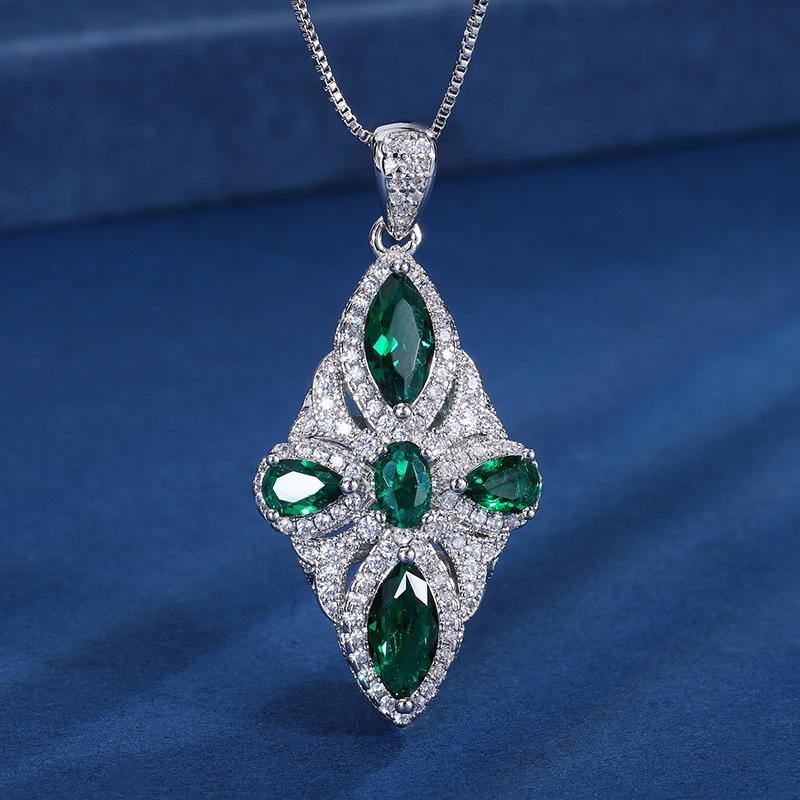 Jewelry Copper Bottom Gold Plated Women'S Pendant Ring Color Treasure Inlaid Simulation Color Treasure Creative Set