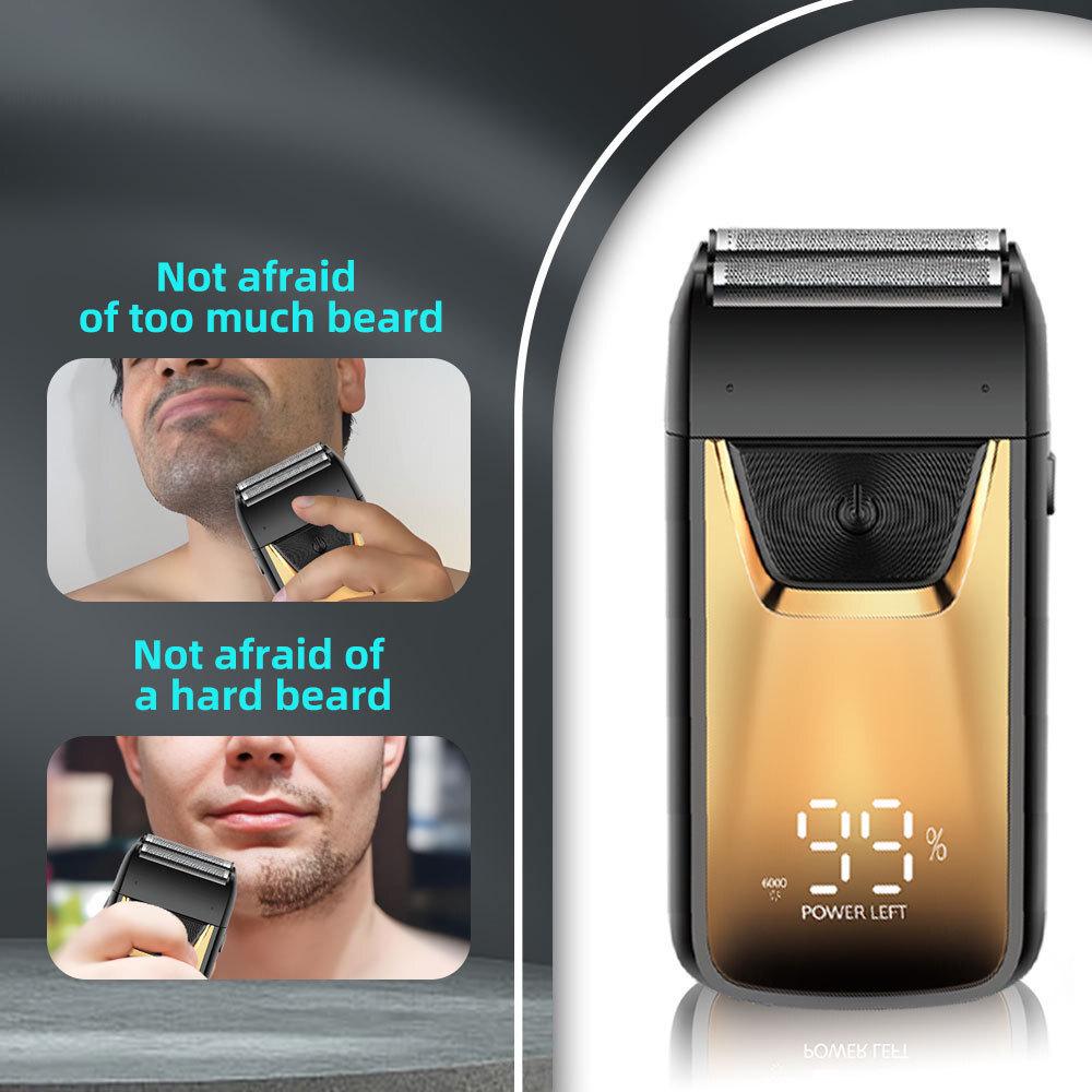 Bald Head Self-Shaving Electric Shaver - Barber's Choice Artifact