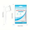 30/50/150/300/600PCS Ultra-fine Disposable Smooth Dental Floss, Household Toothpick