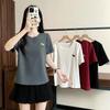 2026 Summer Plus Size Women's Casual Cartoon Pony Shiny Short-Sleeve Top