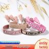 Unisex Ethnic Tassel Bracelet: Woven Embroidery Wristband Gift