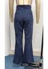 2025 Winter Women's High Waist Flare Corduroy Pants - Solid Color, Elegant and Casual Style