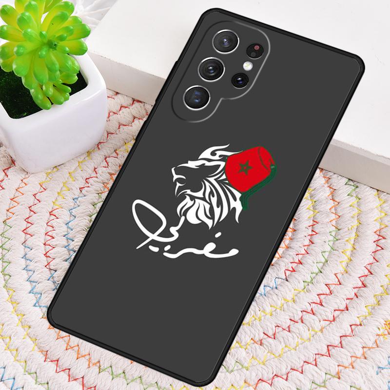 Morocco Flag Moroccan Unique Silicone Phone Case For Samsung Galaxy note 10 pro S26 S25 S24 S23 S22 S21 Plus S25Ultra Capa Cover