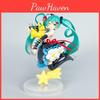 Miku Flower Hatsune Skirt Jumping Model Ornament For Desktop And Room Decoration