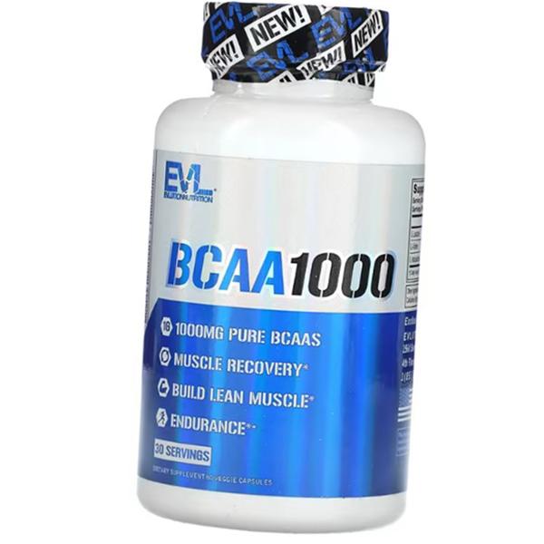 

BCAA в капсулах, BCAA1000, Evlution Nutrition 60вегкапс (28385006) 60vcaps