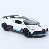 Model auta Bugatti Divo Diecast v mierke 1/32, sťahovacie autíčko so zvukom a svetlom pre deti Batoľatá Chlapci Dievčatá Darčeková kolekcia