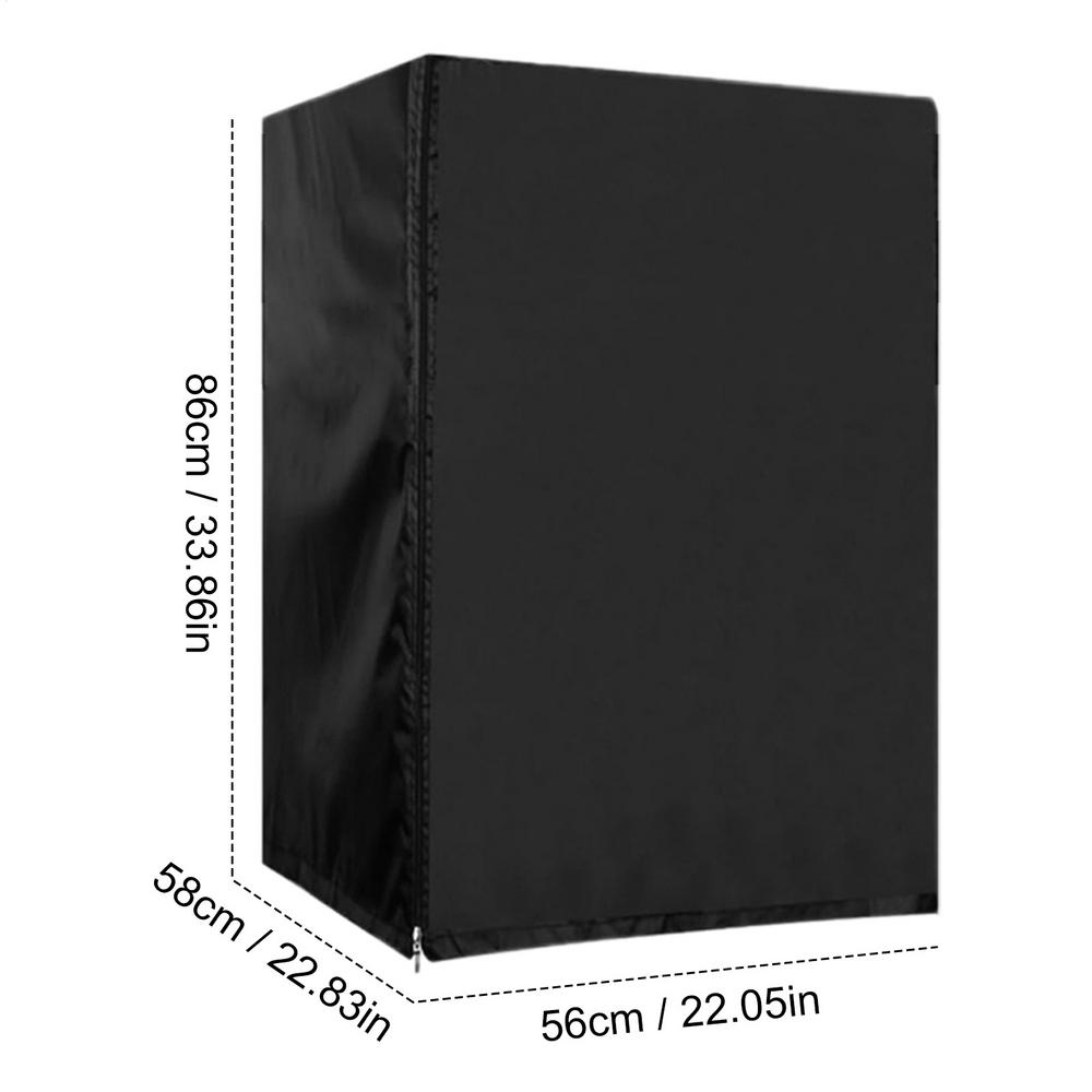 Вертикальный защитный чехол для холодильника из ткани Оксфорд, водонепроницаемый, пыленепроницаемый, солнцезащитный, протектор для холодильника, чехол для холодильника