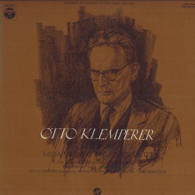 LP Record OTTO KLEMPERER, VIENNA SYMPHONY ORC - Beethoven: Mass Solemn In D Major,  DXM1641642VX COLUMBIA Japan Classical Used
