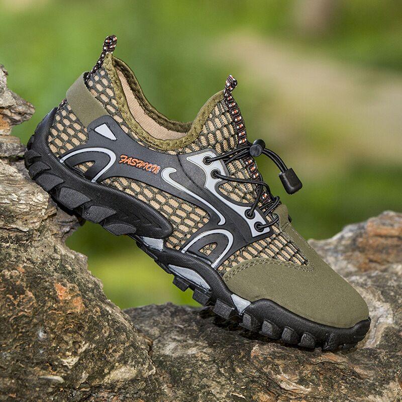 

Summer men s mesh shoes breathable tide wading shoes men s sports shoes casual tide shoes running shoes mesh mountaineering sandals 44