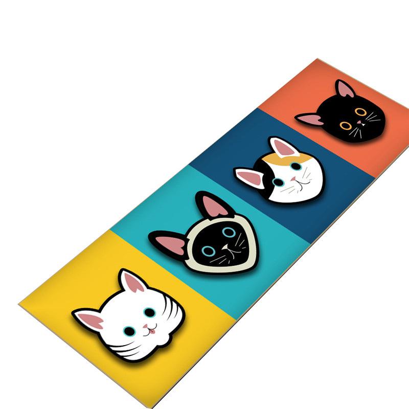 Absorbent Non-Slip Kitchen Floor Mats - Washable, Dirt-Resistant Door Mats for Home Entrances