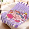 Decorative Sofa Blanket K-Kirbys Lovely Warm Knee Bed Fleece Camping Custom Fluffy Soft Blankets for Winter Microfiber Bedding