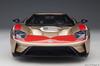AUTOart Scale Ford GT Heritage Edition Finished Product 1/18 Holman-Moody Gold/Red