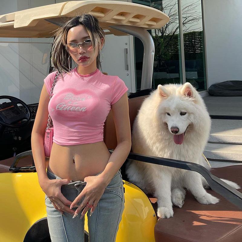 

Любовь Печать Горный Хрусталь Буквы С Коротким Рукавом