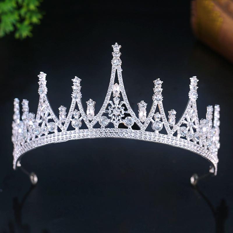 

Головной убор невесты Корона Роскошное и Величественное Свадебное платье Японские и Корейские Аксессуары для волос